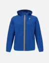 K-way K Way Le Vrai 3.0 Claude Royal Blue Jacket In Blue