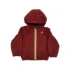K-way 'le Vrai 3.0 Claude Warm' Padded Jacket Kids In Burgundy