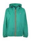 K-way Le Vrai 3.0 Claudette Clothing In Green