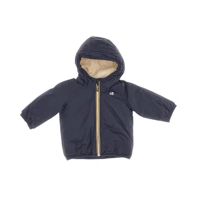 K-way 'le Vrai 3.0 Claudine Orsetto' Jacket Kids In Blue