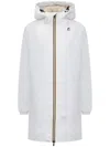 K-way Le Vrai 3.0 Eiffel Coat In White