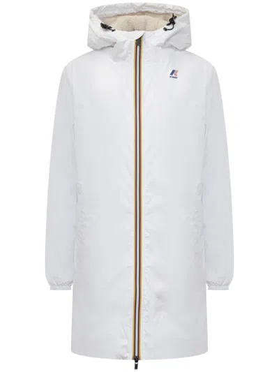 K-way Le Vrai 3.0 Eiffel Coat In White