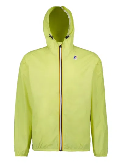 K-way Le Vrai 3.0 Hooded Jacket In Green