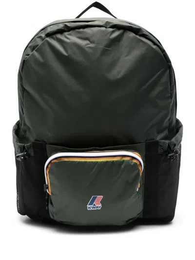 K-way Kids' Le Vrai 3.0 Michel Backpack In Green