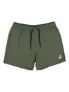 K-way Le Vrai 3.0 Olivier Swim Shorts In Green
