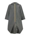 K-way Le Vrai 3.0 Rennes Zipped Jacket In Gray