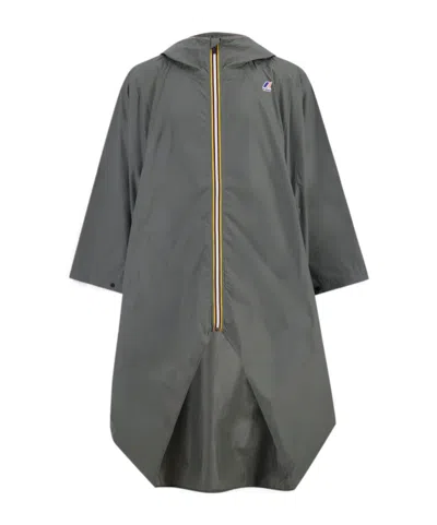 K-way Le Vrai 3.0 Rennes Zipped Jacket In Gray