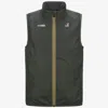 K-way Le Vrai 3.0 Rouland Warm Sky Sport In Green Blackish