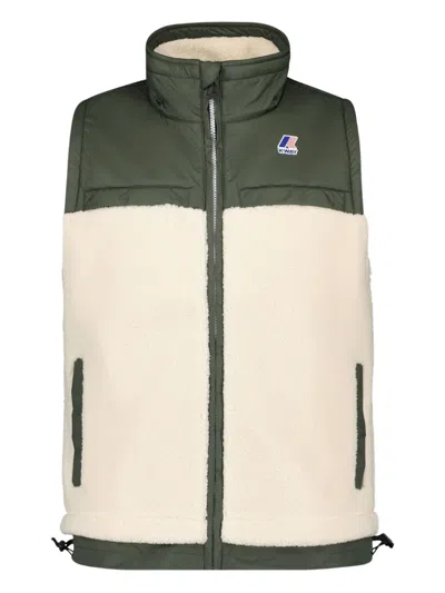 K-WAY LE VRAI 3.0 ZIP-FRONT VEST