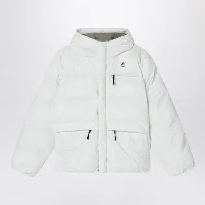 K-WAY LE VRAI 4.0 AURALE JACKET IN WHITE