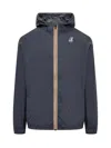 K-way Veste Coupe-vent Le Vrai 3.0 Claude En Nylon In Blue