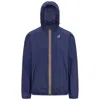 K-way Le Vrai 3.0 Claude Jacket Depht Blue In Blue