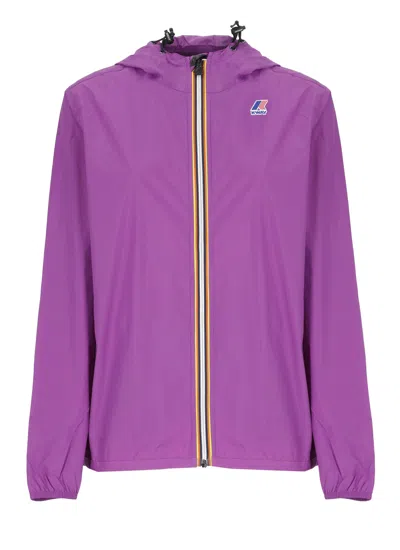 K-way Le Vrai 4.0 Claude Jacket In Purple