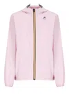 K-way Le Vrai 4.0 Claude Jacket In Pink