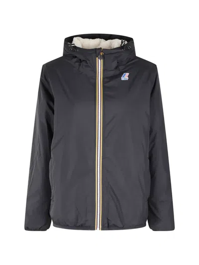 K-way Le Vrai 4.0 Claude Jacket In Blue