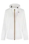 K-way Le Vrai 4.0 Claude Water Repellent Jacket In White