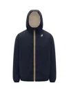 K-way Le Vrai 4.0 Claude Orsetto Jacket In Blue