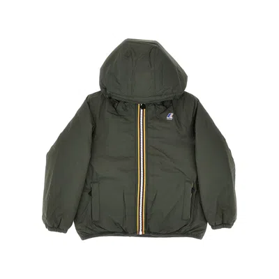 K-way 'le Vrai 4.0 Claude' Padded Jacket Kids In Black