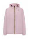 K-way Le Vrai Claude Jacket In Pink