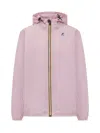 K-way Le Vrai Claude Jacket In Pink
