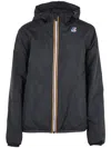 K-way Le Vrai Claude 3.0 Packable Raincoat In Black
