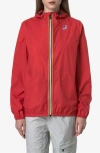 K-way Le Vrai 4.0 Claude Warm Water Repellent Jacket In Red