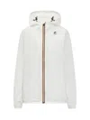 K-way Le Vrai 4.0 Claude Water Repellent Jacket In White