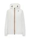 K-way Le Vrai 4.0 Claude Water Repellent Jacket In White