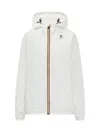 K-way Le Vrai 4.0 Claude Water Repellent Jacket In White