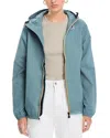 K-way Le Vrai 4.0 Claude Windbreaker In Green Iron