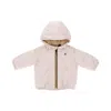 K-way 'le Vrai 4.0 Claudine' Padded Jacket Kids In Pink