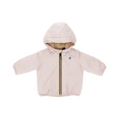 K-way 'le Vrai 4.0 Claudine' Padded Jacket Kids In Pink