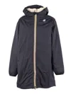 K-way Le Vrai 4.0 Eiffel East Orsett Down Jacket In Black