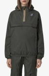 K-way Le Vrai 4.0 Leon Water Repellent Anorak In Green