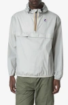 K-way Le Vrai 4.0 Leon Water Repellent Anorak In Grey