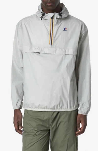 K-way Le Vrai 4.0 Leon Water Repellent Anorak In Grey