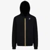 K-way Logo-patch Drawstring Hoodie