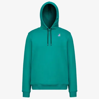 K-way Le Vrai Arnette Poly Cotton In Green
