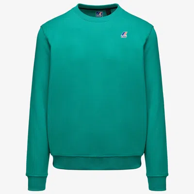 K-way Le Vrai Auguste Poly Cotton In Green