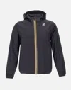 K-way Le Vrai 3.0 Claude Nylon Windbreaker In Black
