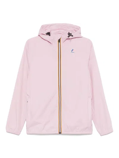 K-way Le Vrai Claude Jacket In Pink