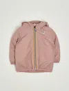K-way Le Vrai Claudine Orsetto Jacket In Pink