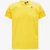 K-way Sunshine Yellow Crew Neck Cotton Tee