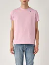 K-way Le Vrai Edouard T-shirt In Pink