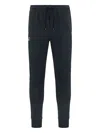 K-way Le Vrai Elastic-waistband Track Pants In Black