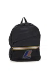 Shop K-way Le Vrai Francois Backpack Backpack In Black