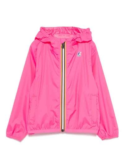 K-way Kids' Le Vrai Jacket In Pink