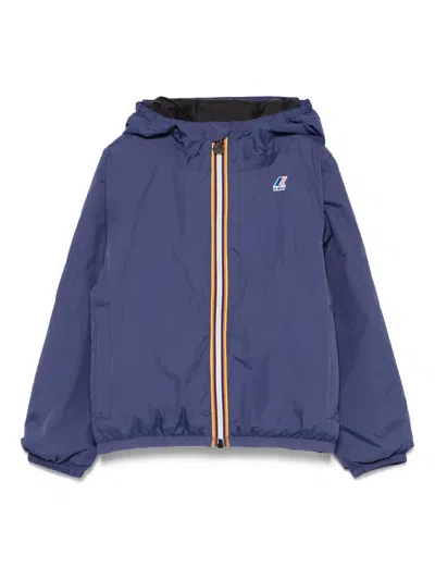 K-way Kids' Le Vrai Jacket In Blue