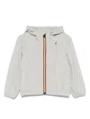 K-way Le Vrai Jacket In Neutrals