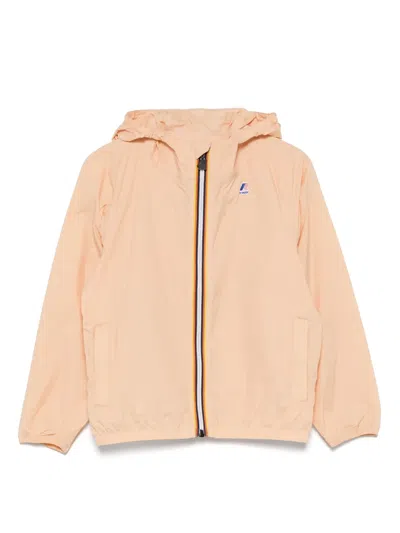K-way Kids' Le Vrai Jacket In Orange